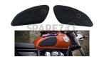 Royal Enfield GT and Interceptor 650cc Rubber Knee Pad Black - SPAREZO